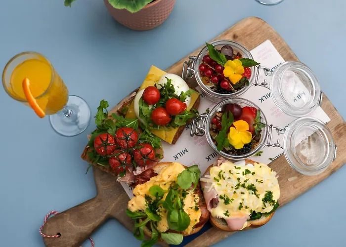 Bed and Breakfast Milk And Cookies